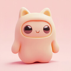 Halloween Costume clay cute illustration