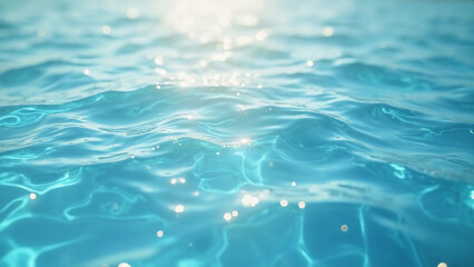 Pattern in swimming pool background.
