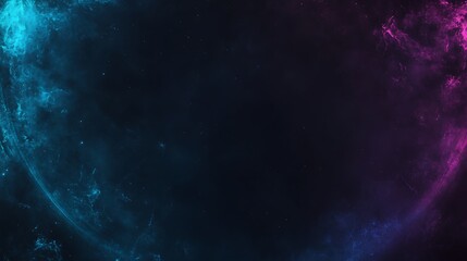 Fototapeta premium Colorful nebula space background for digital art or design