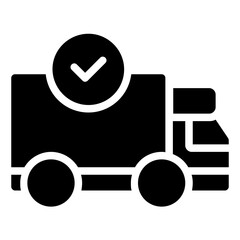 Fototapeta premium delivery icon