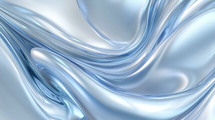 Abstract Flowing Liquid Metal Texture Design