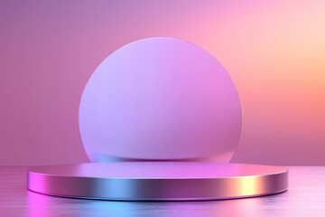 Abstract Geometric Display Pod