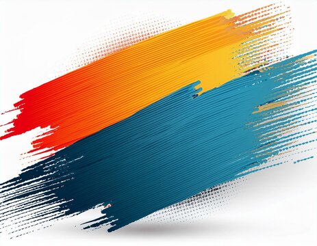 isolated gratis business banner brushstroke illustration