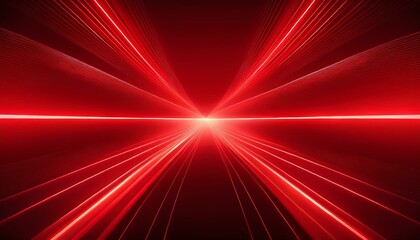 modern abstract background light red glowing neon on dark red background