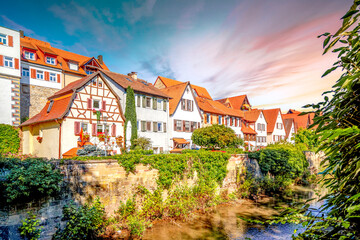 Altstadt, Bietigheim Bissingen, Deutschland 