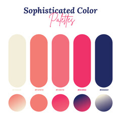 Fototapeta premium Sophisticated Color Palette