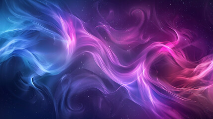 Fototapeta premium A smooth gradient transitioning from deep blue to vibrant purple, with subtle light flares, creating a modern and versatile backdrop