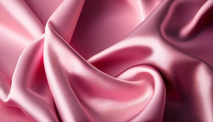 pink satin or silk cloth as heritage pink material detail