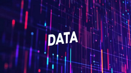 Obraz premium Visual concept emphasizing the significance of data in science.