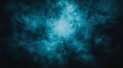 Fototapeta premium Dramatic top-down view reveals swirling hurricane clouds with a visible center, highlighting ocean contrasts and the storm's powerful presence