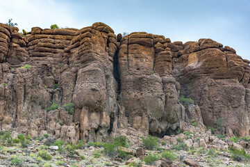 Geological rocks in Arizona