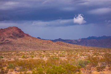 Geological rocks and mountains  in Arizona
