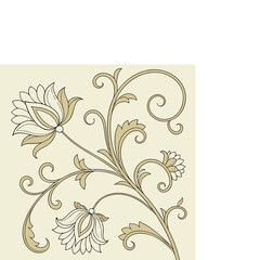 background with flowers