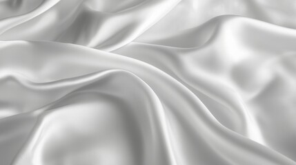 Obraz premium white satin fabric background