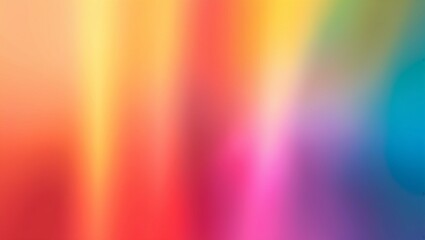 Blurred background with a colorful rainbow gradient. Symbolizing LGBTQ+ and transgender pride with a vibrant rainbow gradient backdrop.