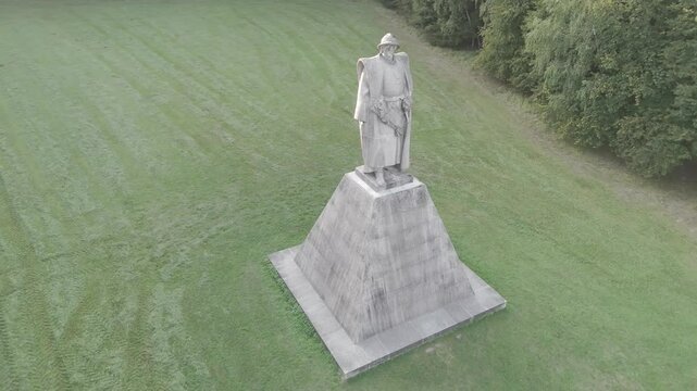 Memorial to Czech national hero Jan Zizka, The statue of John Zizka of Trocnov and the Chalice