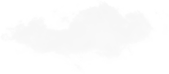 cloud on background transparent