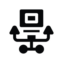 ventilator icon. vector glyph icon for your website, mobile, presentation, and logo design.