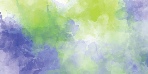 Beautiful and light color colorful background, web design and for making painting abstract watercolor background with pink and yellow color 