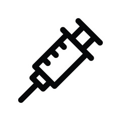 syringe icon. vector line icon for your website, mobile, presentation, and logo design.