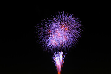 2011年 たまむら花火大会 スターマイン Tamamura Fireworks Festival - Starmine