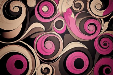 abstract spiro wallpaper pattern background vector