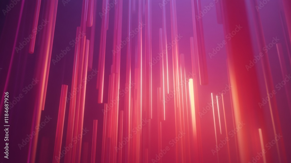 Aufkleber An interactive-looking D bar graph with pulsating bars, symbolizing changing financial trends, set against a sleek background for a futuristic feel.