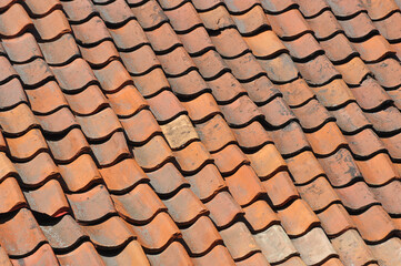 tiled roof - abstract