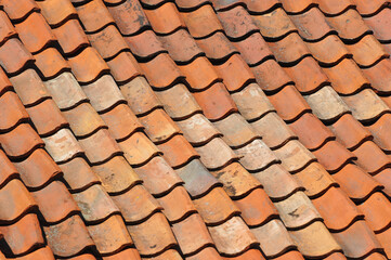 tiled roof - abstract