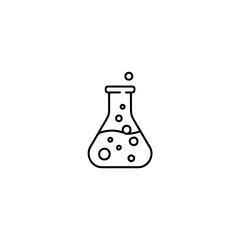 Science Flask  linear Icon