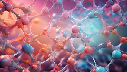 abstract molecular structure pattern medical background graphic resource