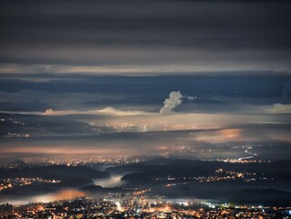 Switzerland_at_night