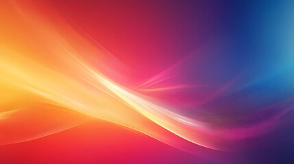 Abstract Colorful Waves Design Background Image