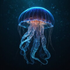Fototapeta premium jelly fish in the aquarium