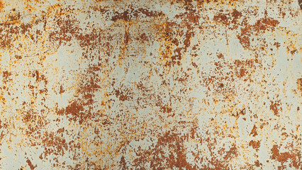 old metal rusty wall close up