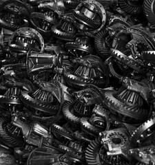 Differentials in black and white photography.