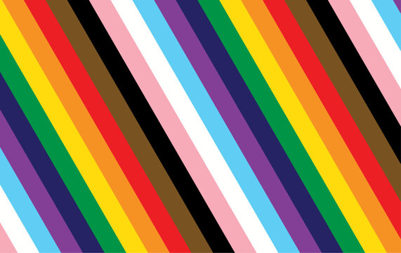 Pride Background with LGBTQ Pride Flag Colours. Rainbow Stripes Background in LGBT Gay Pride Wallpaper