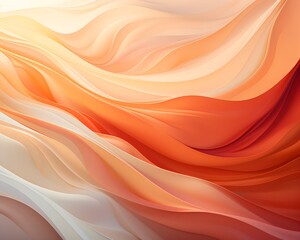 Obraz premium Abstract Sand Dune Textured Background in Warm Tones - Generative AI