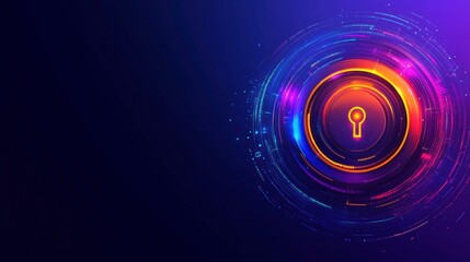 Bright Digital Lock Concept for Security and Privacy