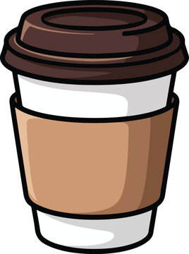 Stylish Coffee Cup Sticker Ideas Creative Plastic Cup Vector Art Vibrant Paper Coffee Cup Designs