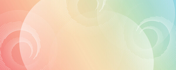Soft pastel gradient, ethereal clouds dreamy atmosphere, watercolor texture delicate swirls, wave lines pattern for banner. Line art striped Vector Illustration