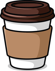 Stylish Coffee Cup Sticker Ideas Creative Plastic Cup Vector Art Vibrant Paper Coffee Cup Designs