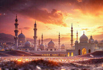 Beautiful 4k Image of Ramadan