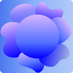 gallery icon with pure color