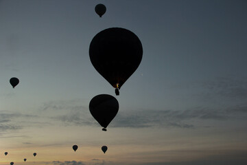hot air balloon, cappadocia