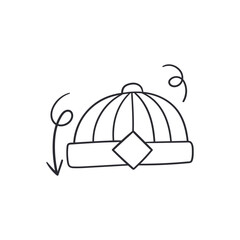 Hand drawn Chinese New Year symbol icon