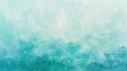 Obraz premium A serene abstract background featuring soft gradients of blue and turquoise, evoking a calm oceanic feel.