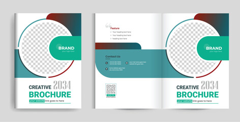Brochure catalog design cover template layout fully editable