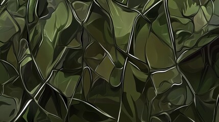 Abstract Geometric Pattern Design for Modern Art Prints