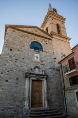 Fototapeta premium Guardialfiera, Molise. Ancient Cathedral of Santa Maria Assunta
